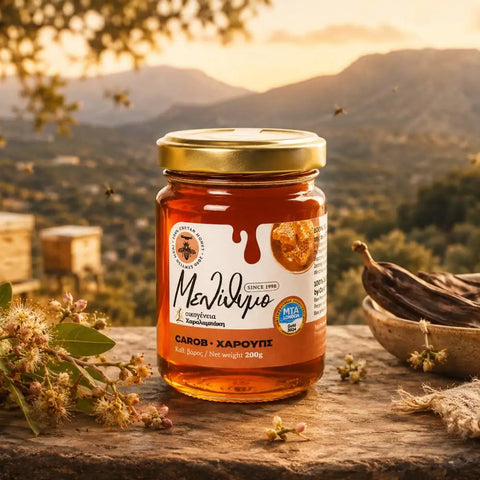 Carob Honig Mood Bild mit neuer Verpackung