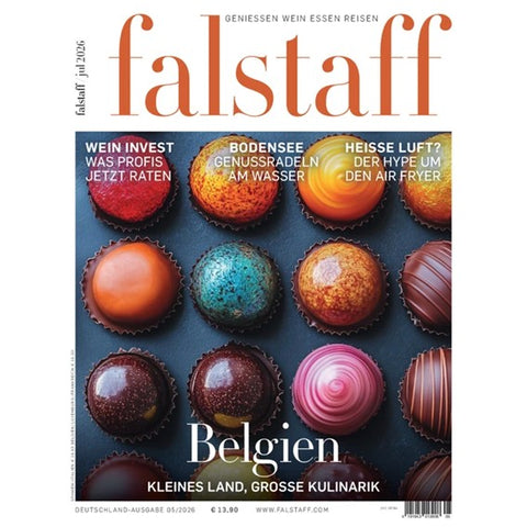 Falstaff Magazin Belgien Juli 2026