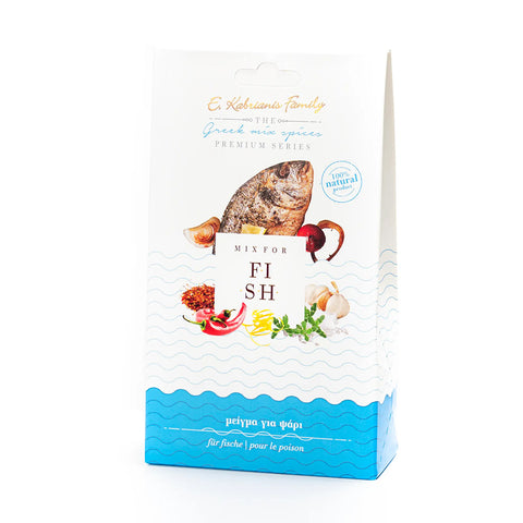Kabrianis Family Gewürzmischung für Fisch Kabrianis 40 g – aromatische mediterrane Gewürzmischung, ideal zum Verfeinern von Fischgerichten und Meeresfrüchten.