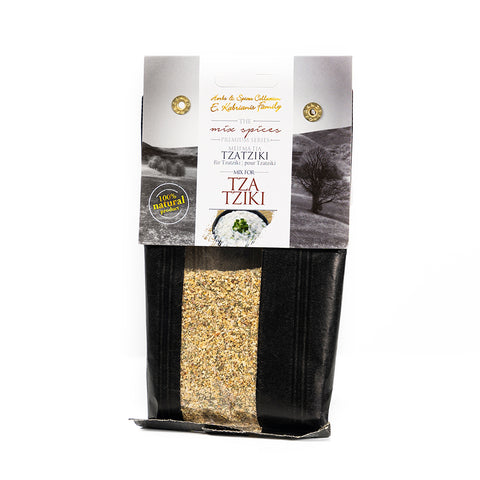 Kabrianis Family Gewürzmischung für Tsatsiki Kabrianis 80 g – aromatische mediterrane Gewürzmischung, ideal zur Zubereitung von authentischem Tsatsiki.