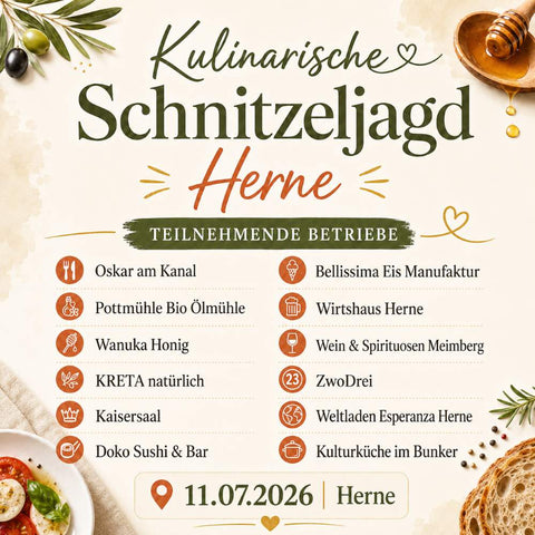 Teilnehmer kulinarische Schnitzeljagd Herne Gesamtübersicht