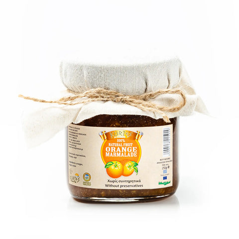Kurtes Orangenmarmelade, 250 g – aromatisch-fruchtige Marmelade aus vollreifen Orangen mit natürlicher Süße und feiner Zitrusnote